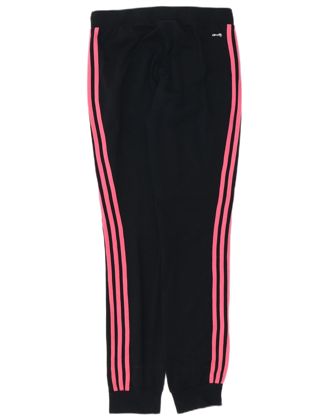 Pantaloni da tuta da donna ADIDAS Climalite Joggers UK 4/6 XS Cotone nero