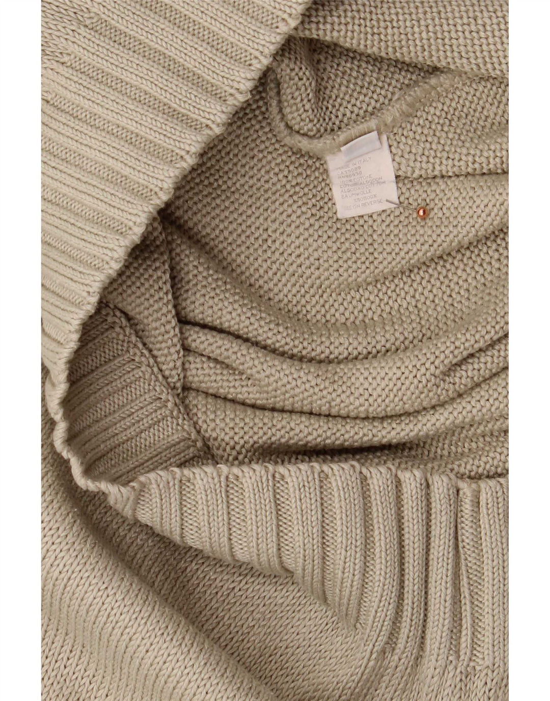 Paul & Shark Maglione girocollo da uomo in cotone beige medio