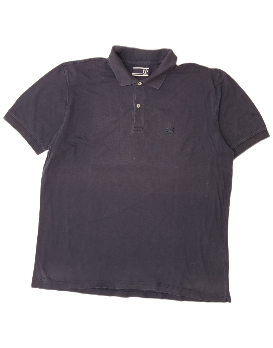 SERGIO TACCHINI Polo Uomo IT 54 XL Blu Navy Cotone