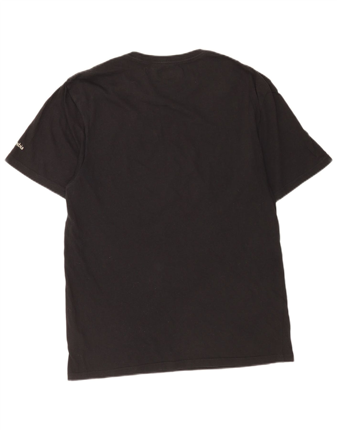 T-shirt da uomo Columbia Top in cotone nero medio