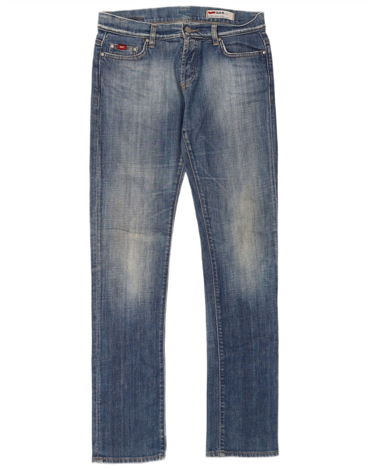 Jeans slim da donna Gas W31 L34 cotone blu