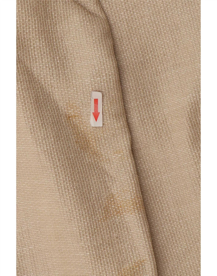 Giacca blazer da donna Zara UK 12 Cotone beige medio