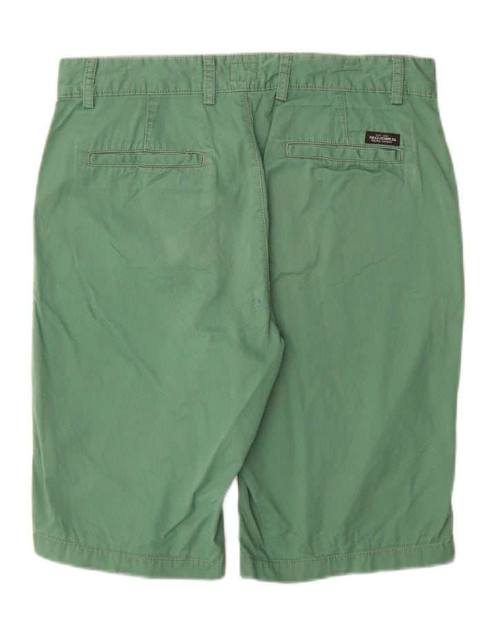 Pantaloncini chino da uomo Lee W31 in cotone verde medio