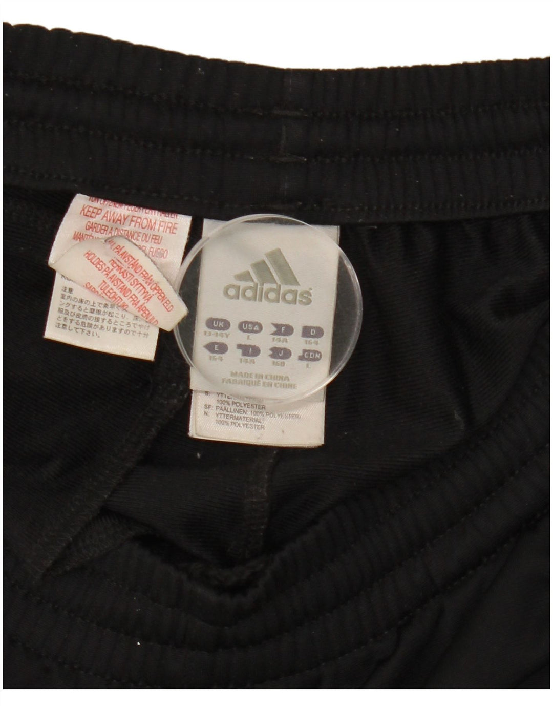 Pantaloni da tuta da ragazzo Adidas Joggers 13-14 anni Poliestere nero