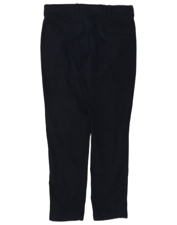 Pantaloni chino skinny da uomo Abercrombie & Fitch W33 L28 in cotone blu navy