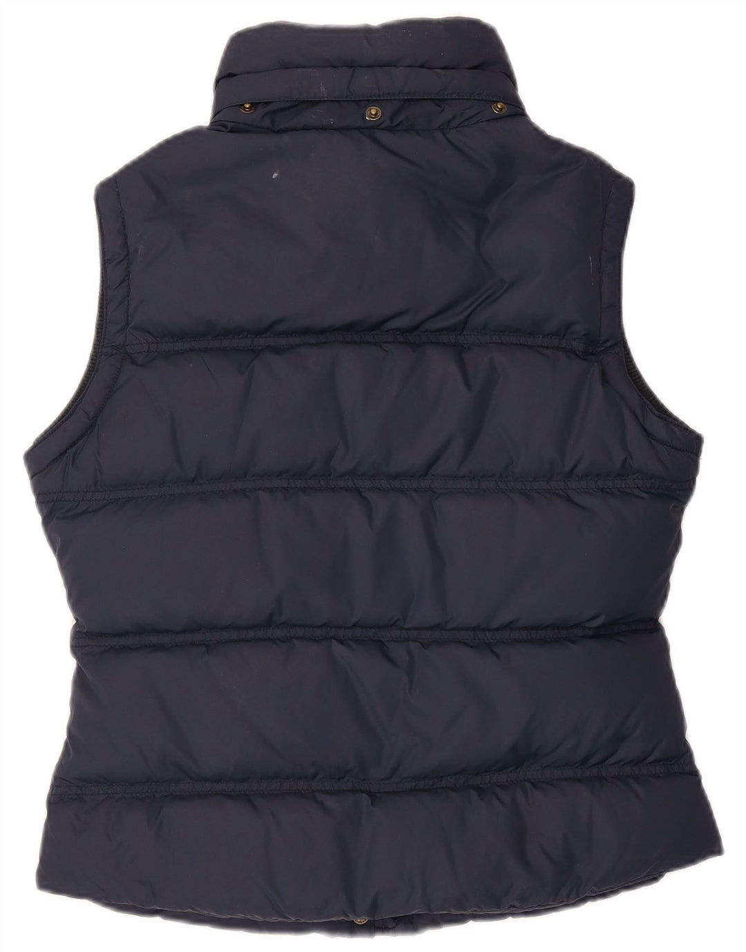 Gilet imbottito da donna JACK WILLS UK 10 piccolo in nylon blu navy