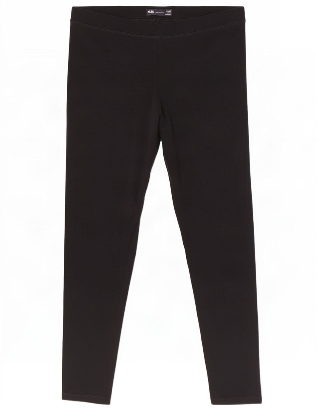 Leggings da donna Marks & Spencer UK 12 cotone nero medio