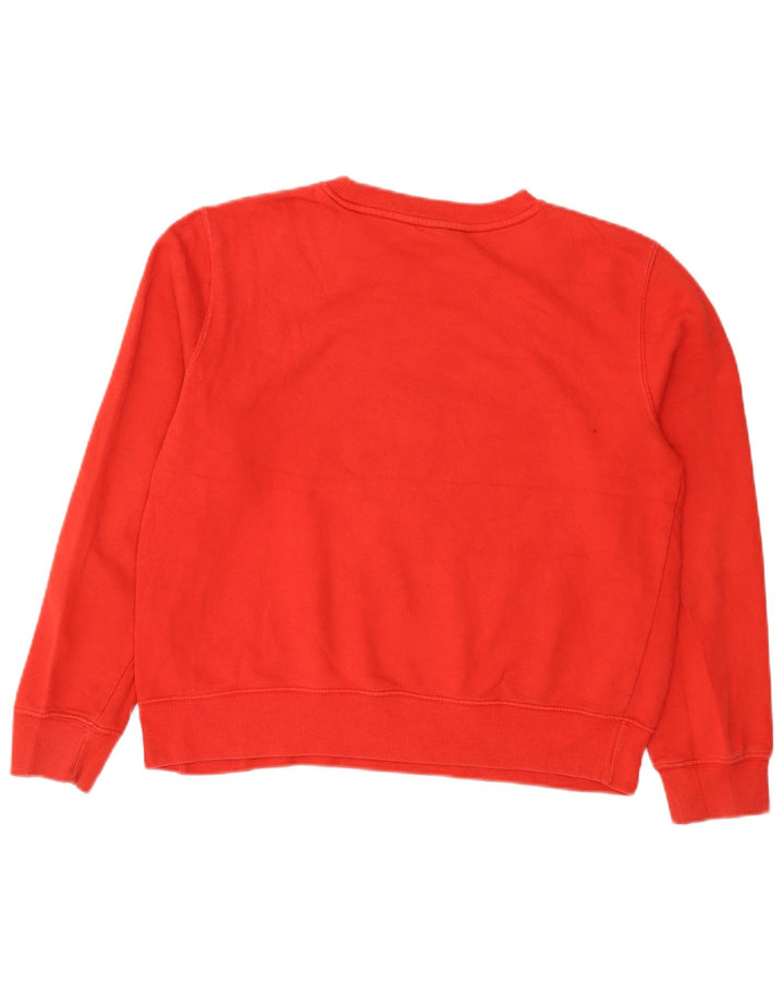 Felpa Zara Donna Maglione UK 16 Large Rosso