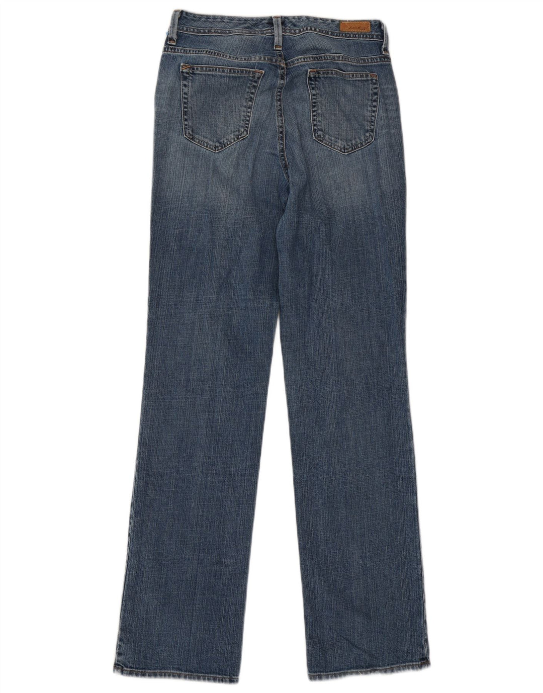 Jeans dritti da donna Eddie Bauer US 6 medi W31 L34 cotone blu