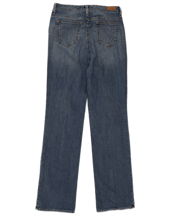 Jeans dritti da donna Eddie Bauer US 6 medi W31 L34 cotone blu