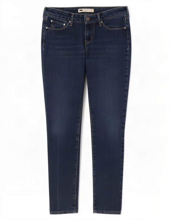 Jeans skinny Levi's da donna Bold Curve Modern Rise W26 L27 cotone blu navy