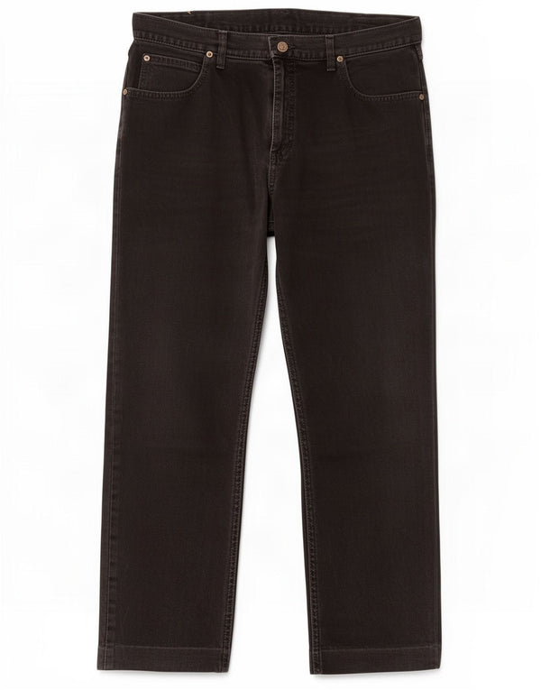 Jeans dritti da uomo Lee W36 L28 cotone nero
