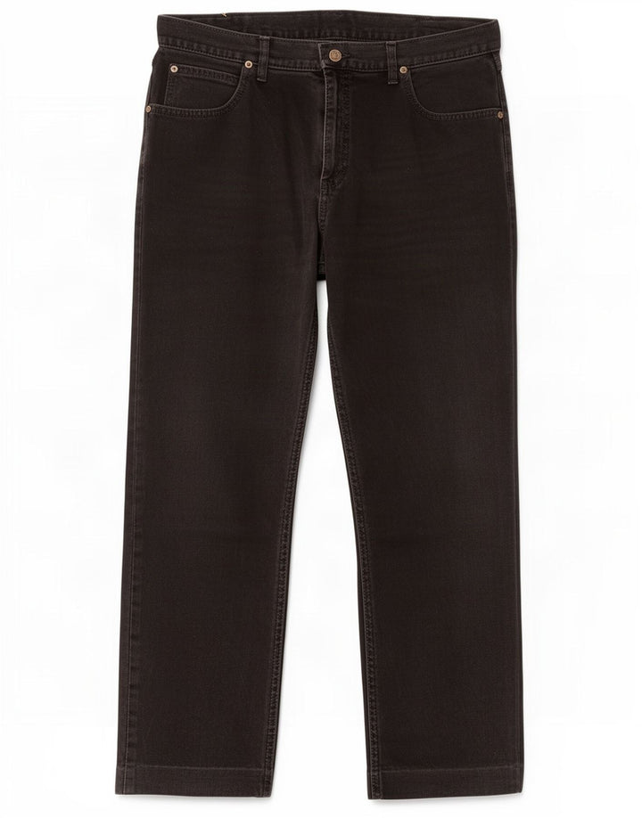 Jeans dritti da uomo Lee W36 L28 cotone nero