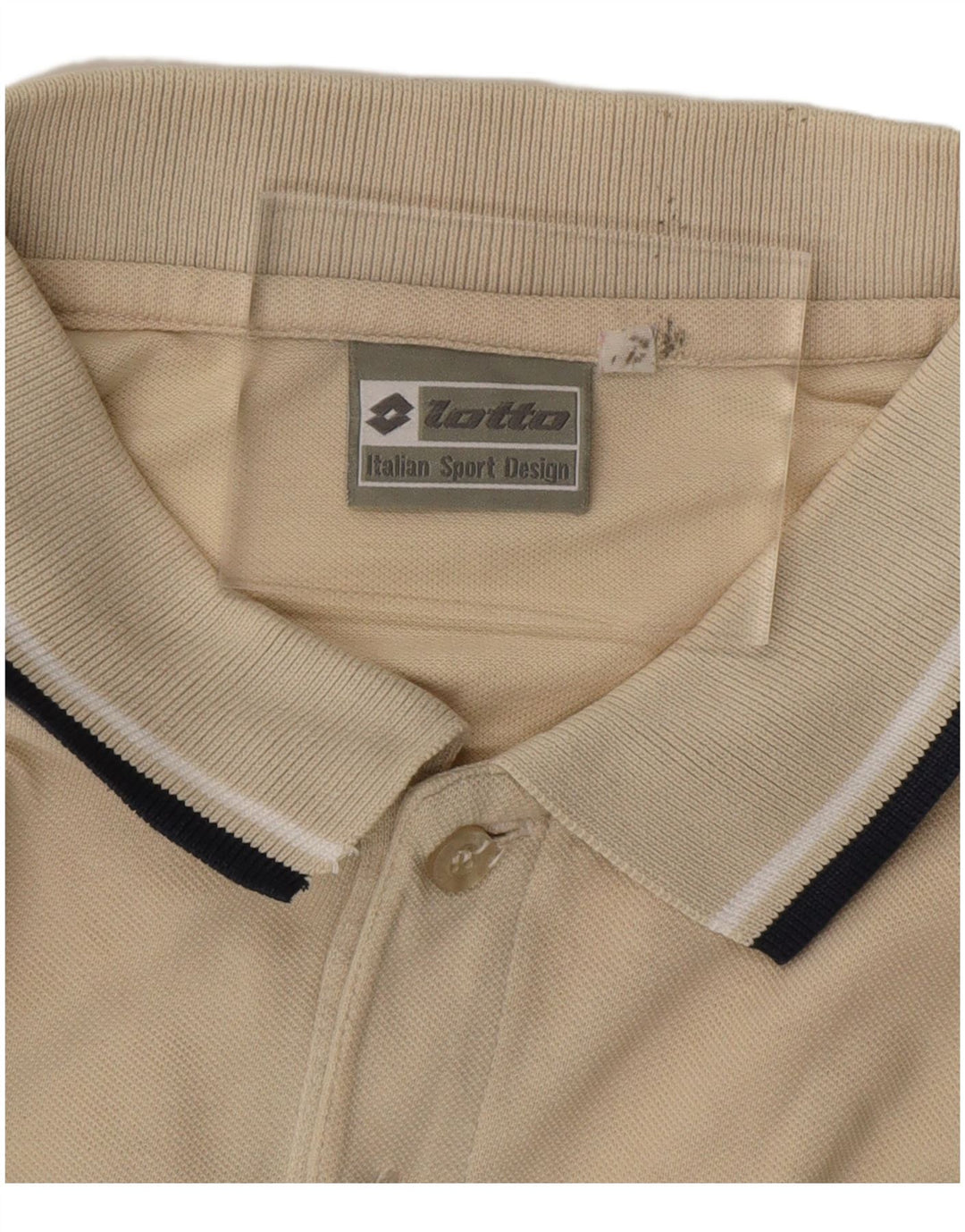 Polo da uomo LOTTO grande beige