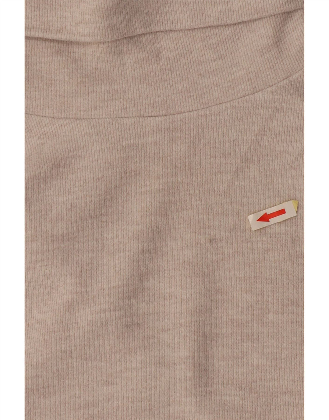 Top Zara da donna senza maniche con collo alto, taglia UK 10, piccola, bianca