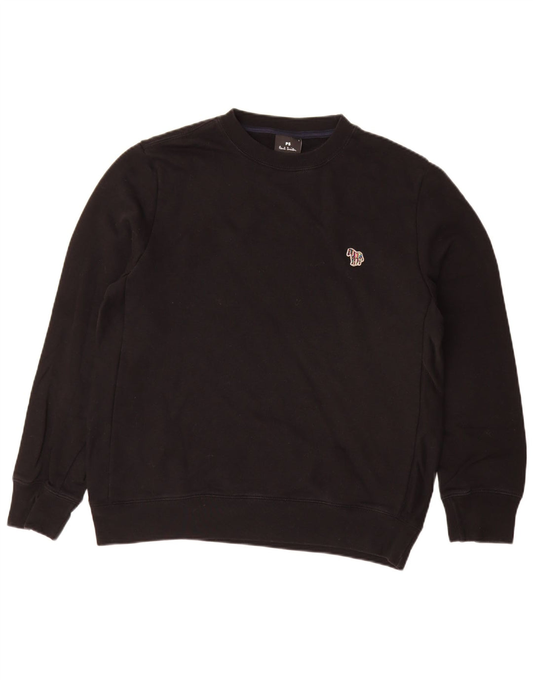 Felpa da uomo Paul Smith Maglione grande cotone nero