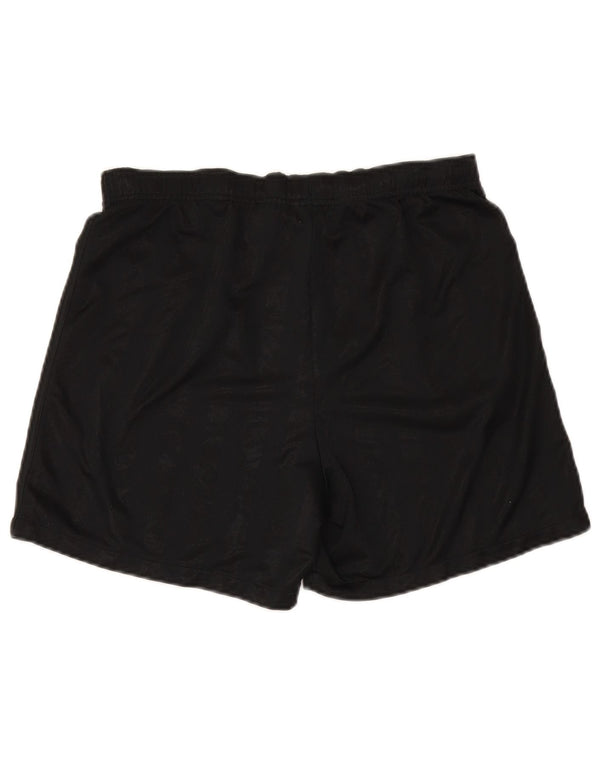 Pantaloncini sportivi Nike da uomo, poliestere gessato medio nero