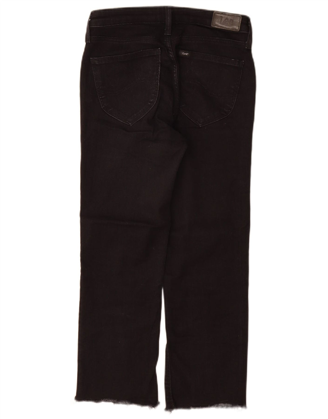 Jeans dritti Marion da donna Lee W27 L25 cotone nero