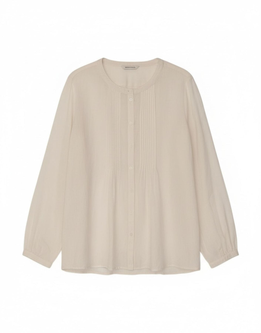 Camicetta camicia oversize da donna Marella UK 10 piccola lino bianco