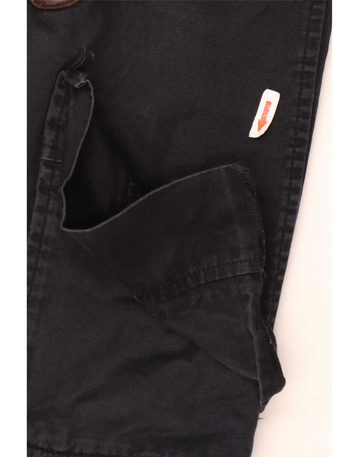 Montgomery con cappuccio da uomo Zara UK 36 piccolo in cotone blu navy