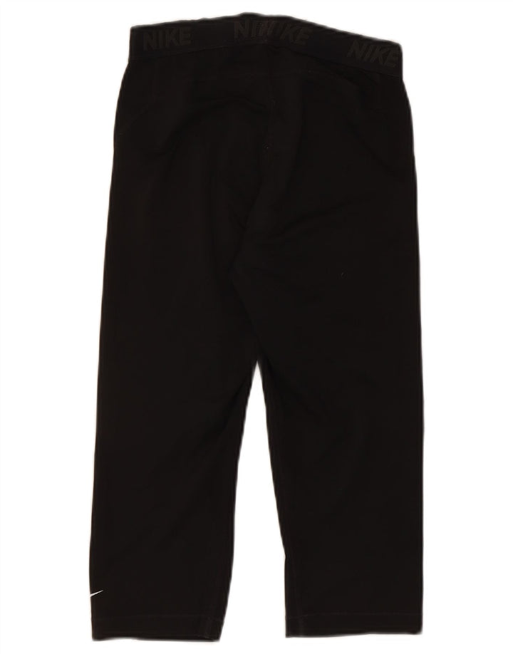 Leggings Nike Graphic Capri da donna UK 12 medio nero poliestere