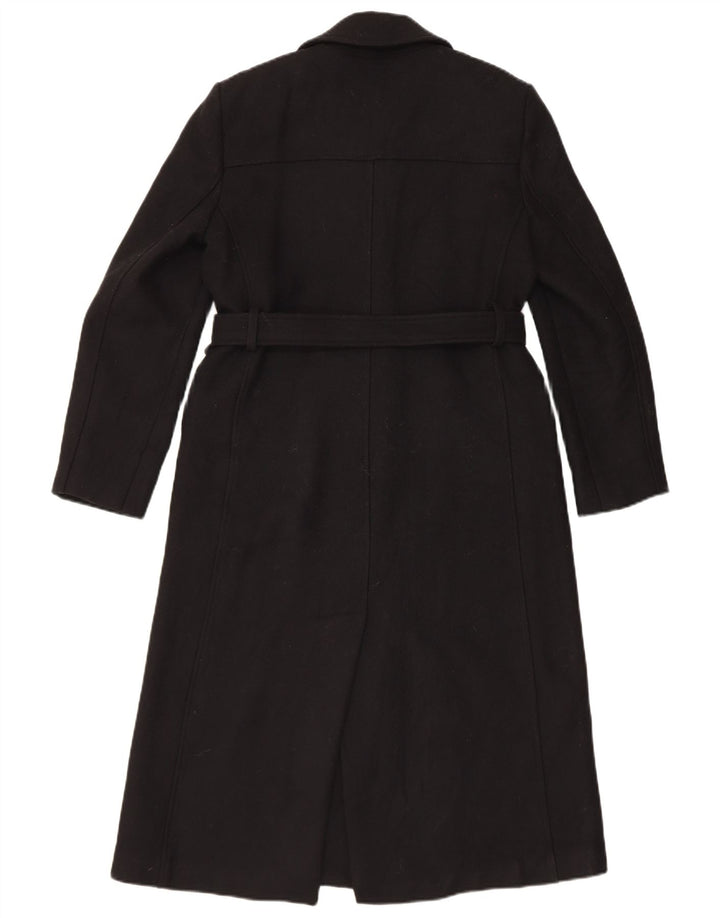 Cappotto Zara da donna UK 14 medio in lana nera