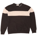 Calvin Klein Jeans Felpa grafica da uomo Maglione color block medio nero
