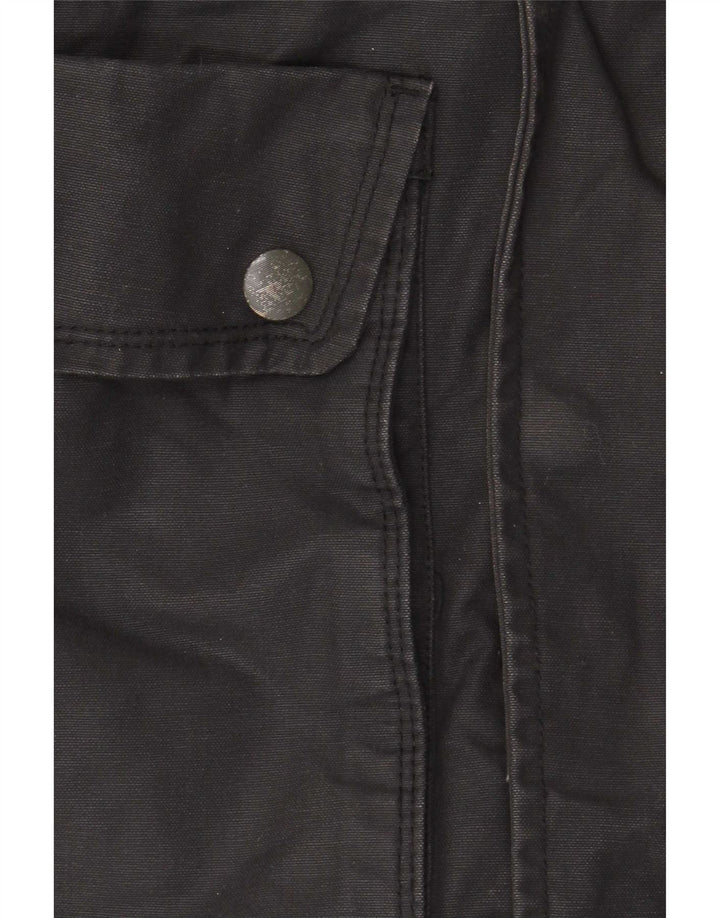Diesel Parka da uomo UK 38 Medium Black Cotton
