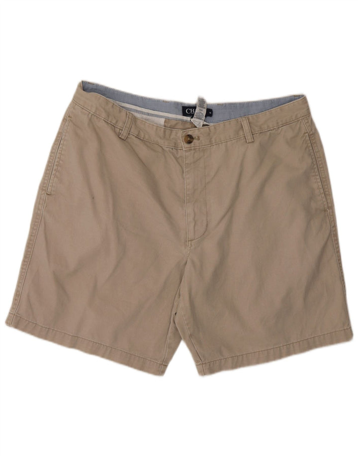 Pantaloncini chino da uomo Chaps W38 XL in cotone beige