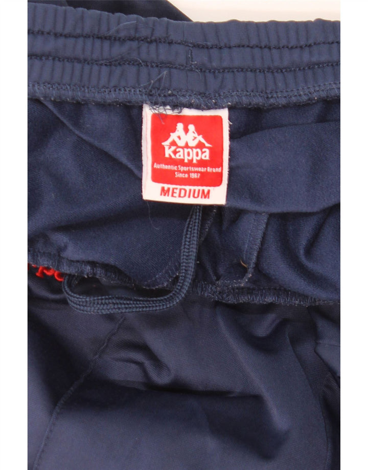 Pantaloni da tuta grafici da uomo Kappa medio blu navy