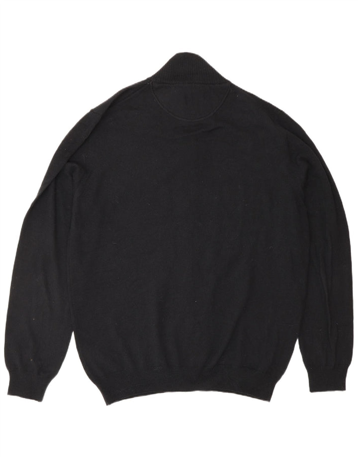 Maglione Cardigan Uomo TRUSSARDI JEANS 3XL Lana Nera