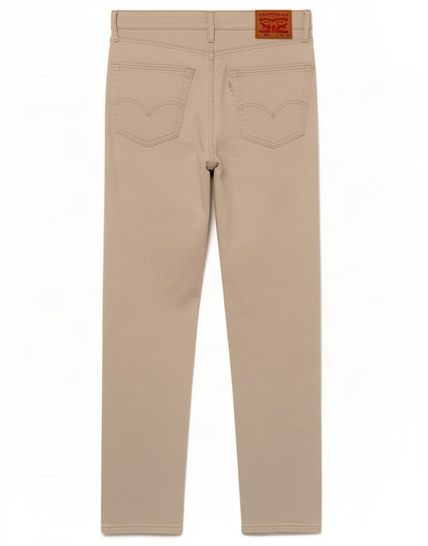 Jeans Levi's Uomo 502 affusolati W32 L34 Cotone Beige