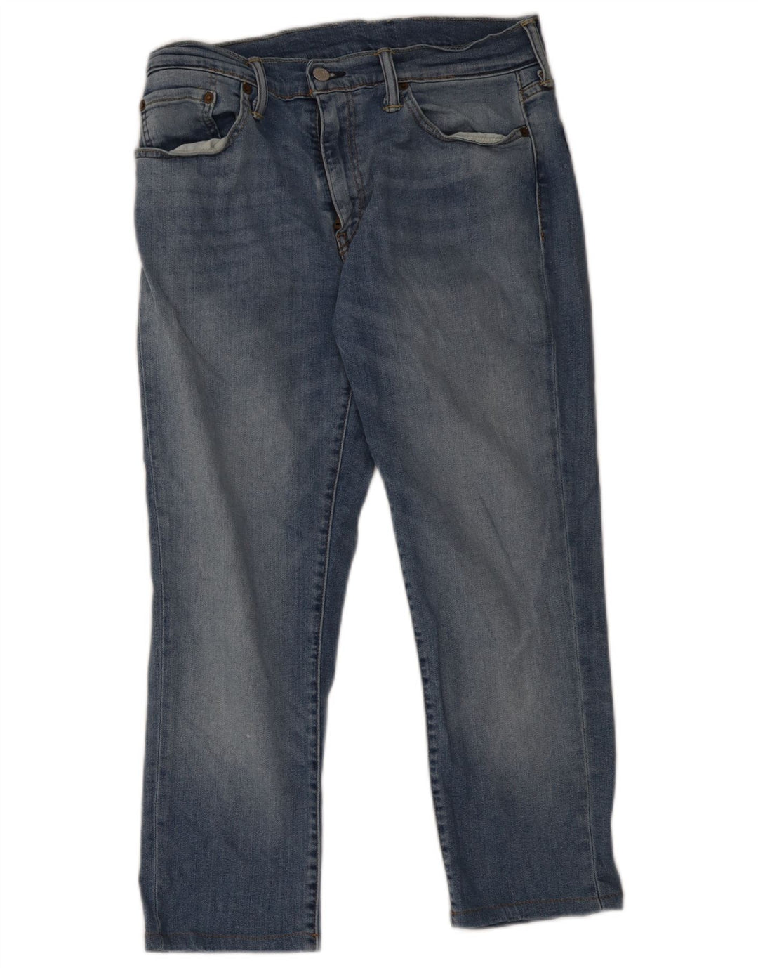 Levi's Uomo 511 Jeans slim cropped W33 L25 Cotone Blu