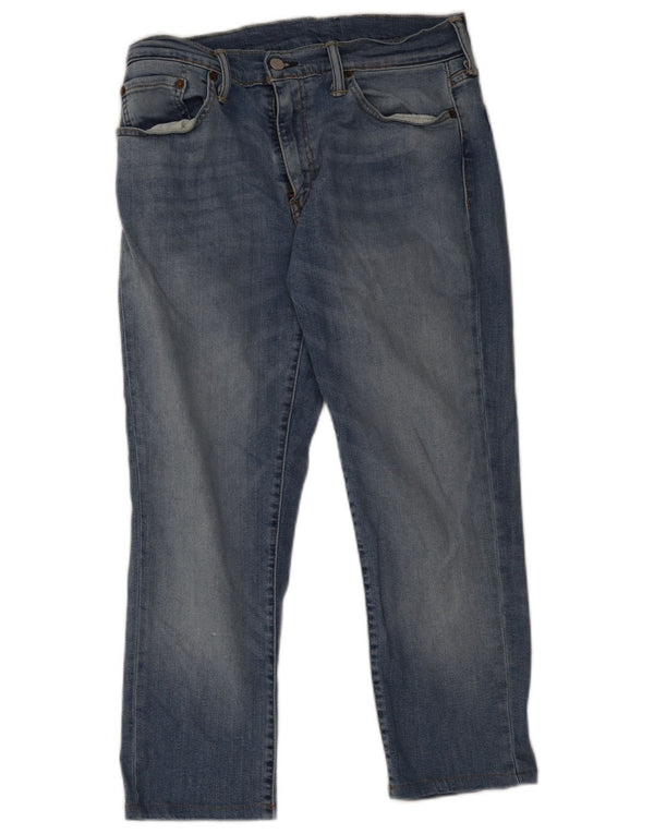 Levi's Uomo 511 Jeans slim cropped W33 L25 Cotone Blu