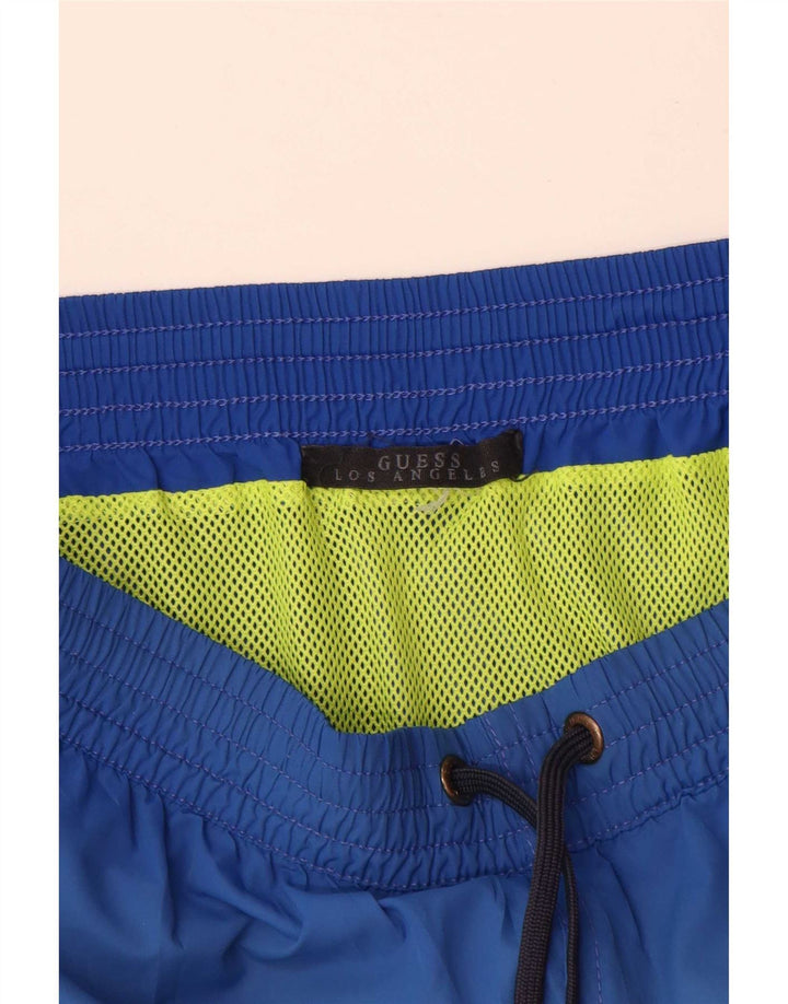 Pantaloncini da bagno da uomo Guess piccoli blu