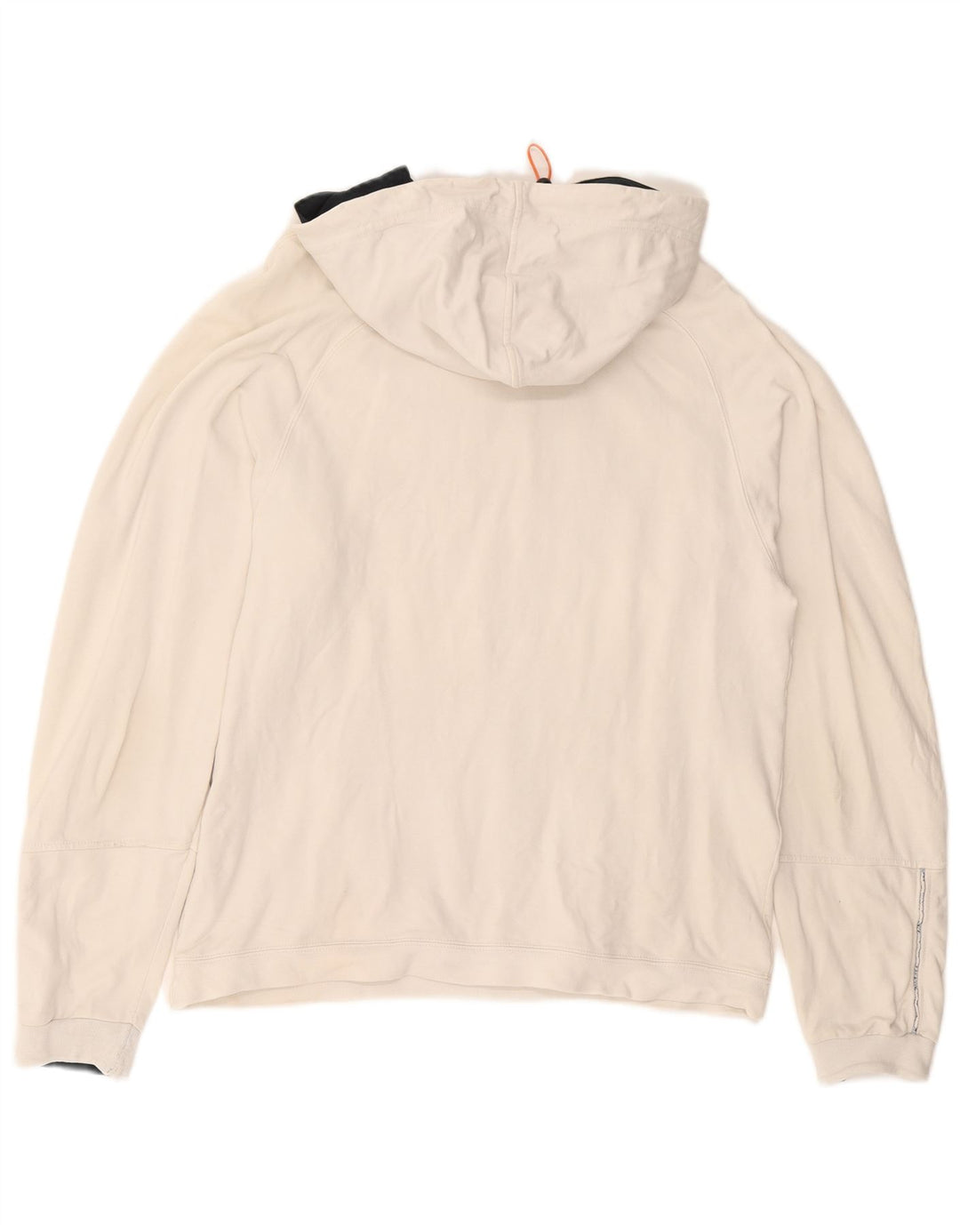 Maglione con cappuccio grafico da uomo CHAMPION medio bianco sporco
