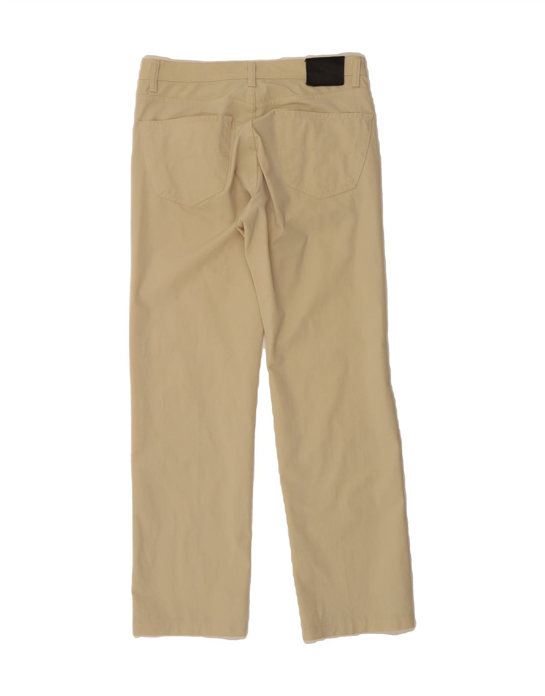 FERRE Womens Straight Casual Trousers W34 L32 Beige Polyamide Vintage Ferre and Second-Hand Ferre from Messina Hembry 
