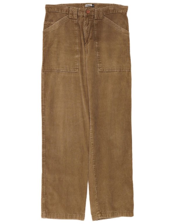 Pantaloni dritti da uomo in velluto a coste Asics IT 48 medio W32 L32 cotone beige