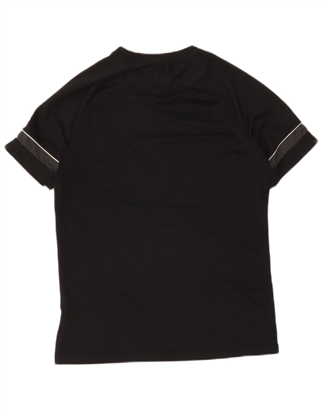 Nike - Maglietta grafica da uomo Dri Fit, grande, in poliestere color block nero