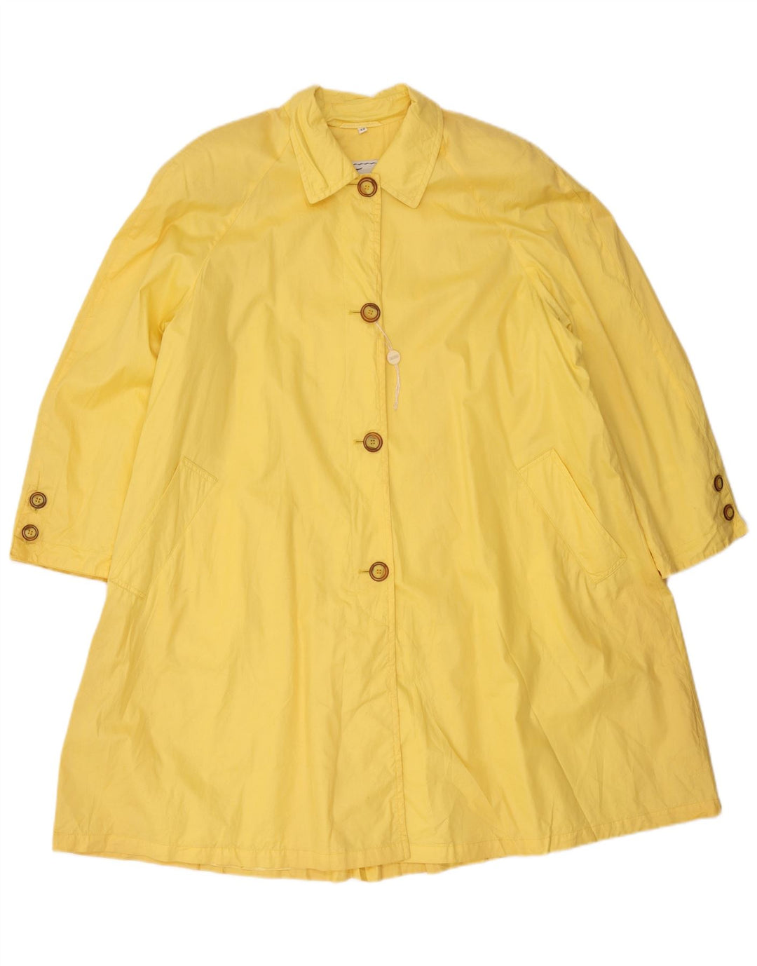 Impermeabile oversize da donna Incom EU 42 Large Giallo
