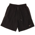 Pantaloncini sportivi Nike da uomo Dri Fit piccoli in poliestere color block nero