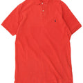 POLO RALPH LAUREN Polo da uomo in cotone rosso medio