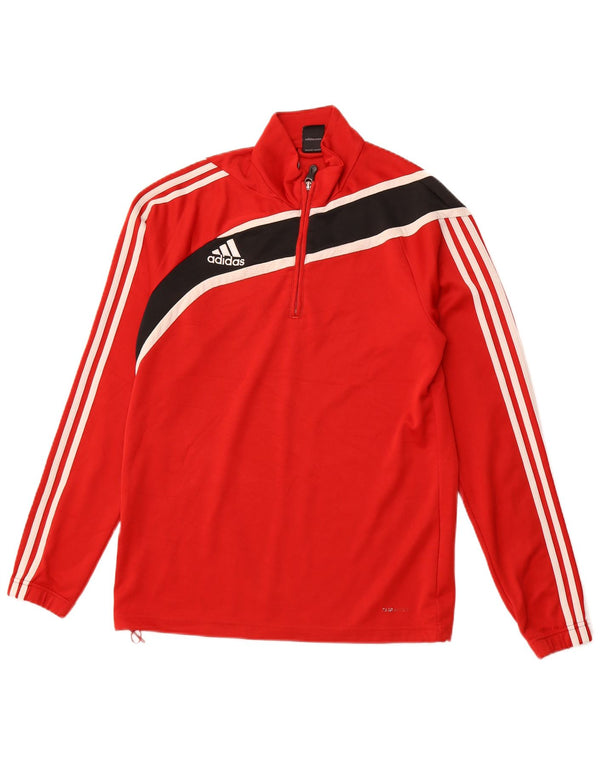 ADIDAS Uomo Clima 365 Top manica lunga UK 40/42 Colore rosso medio