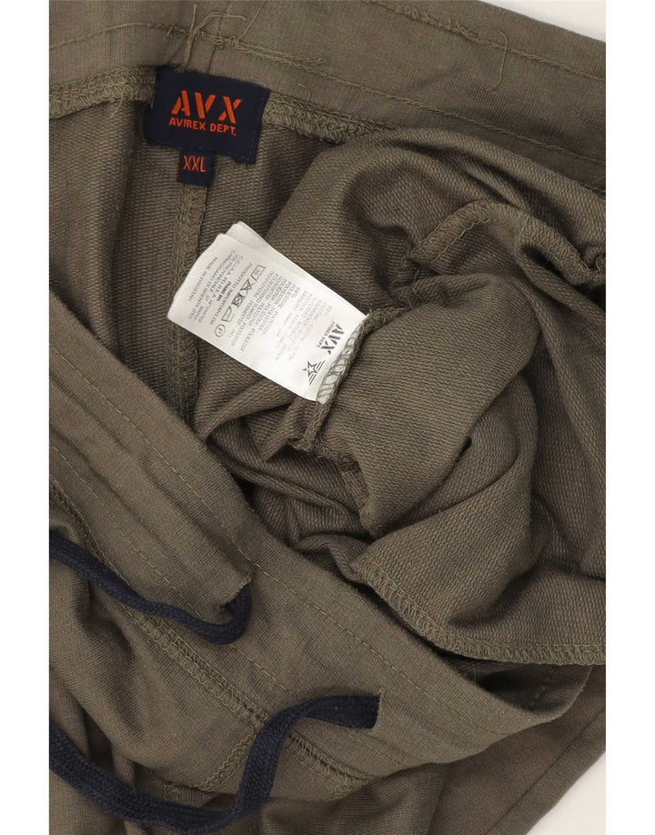 Pantaloncini sportivi da uomo Avirex 2XL cotone kaki