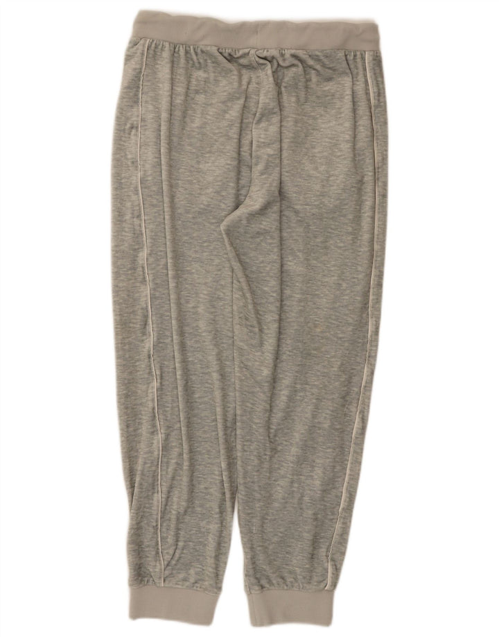 Fila Pantaloni da tuta da uomo in velluto da jogging Poliestere mélange grigio medio
