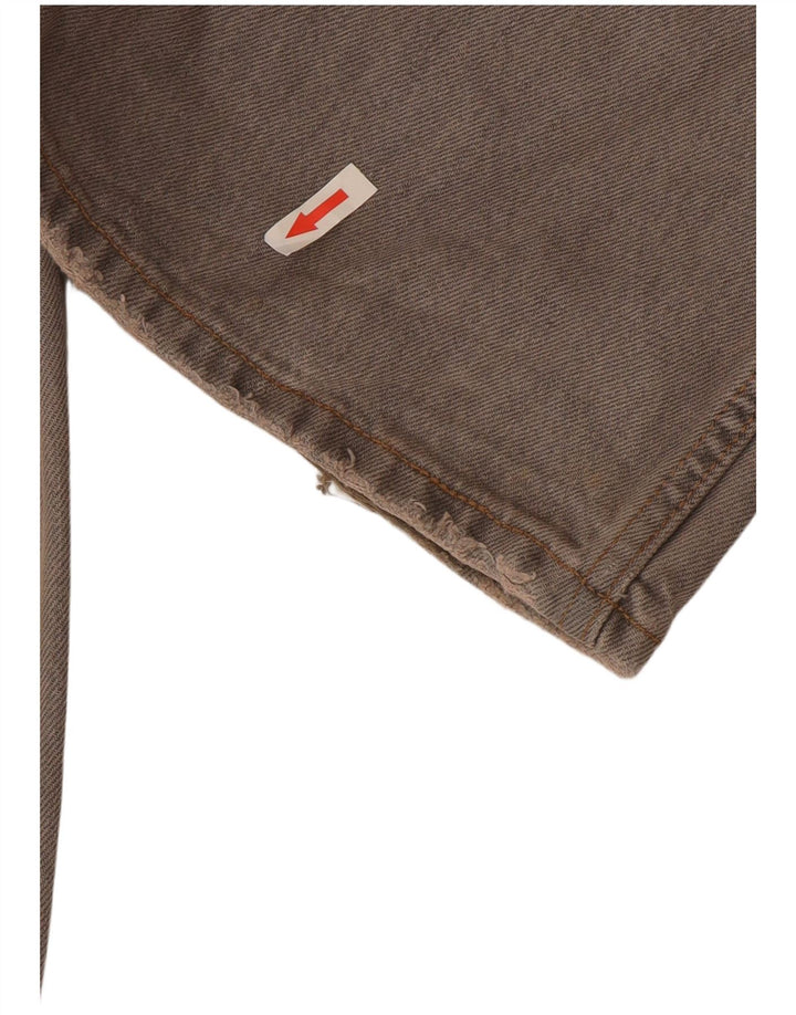 Levi's Uomo 507 Bootcut Jeans W34 L32 Cotone Grigio