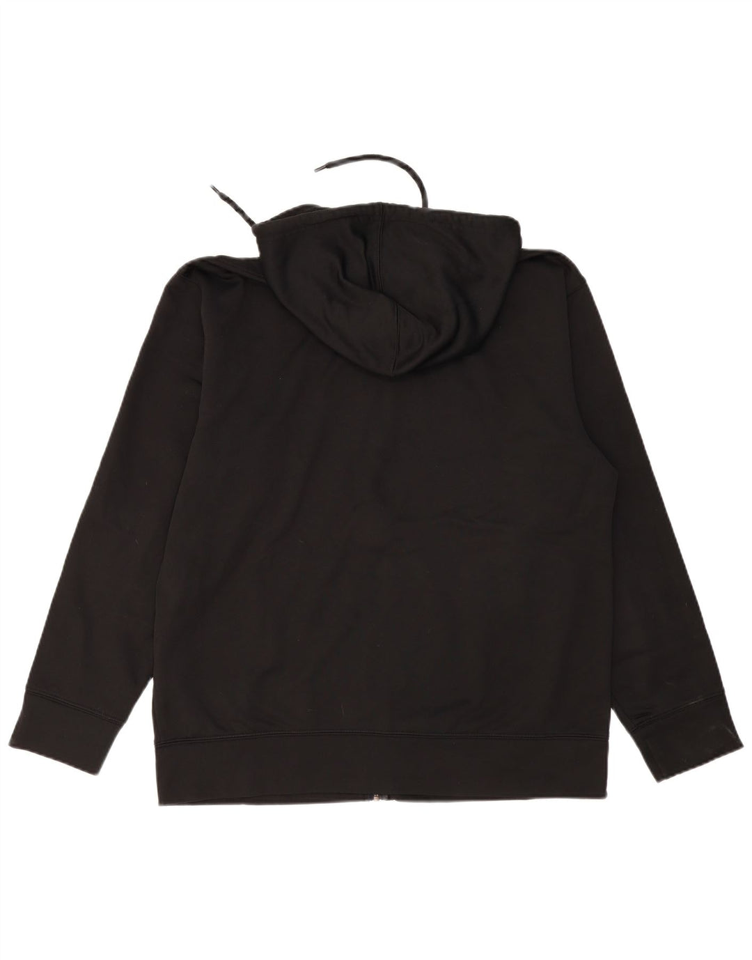 Felpa con cappuccio e zip da uomo WRANGLER UK 42/44 grande poliestere nero