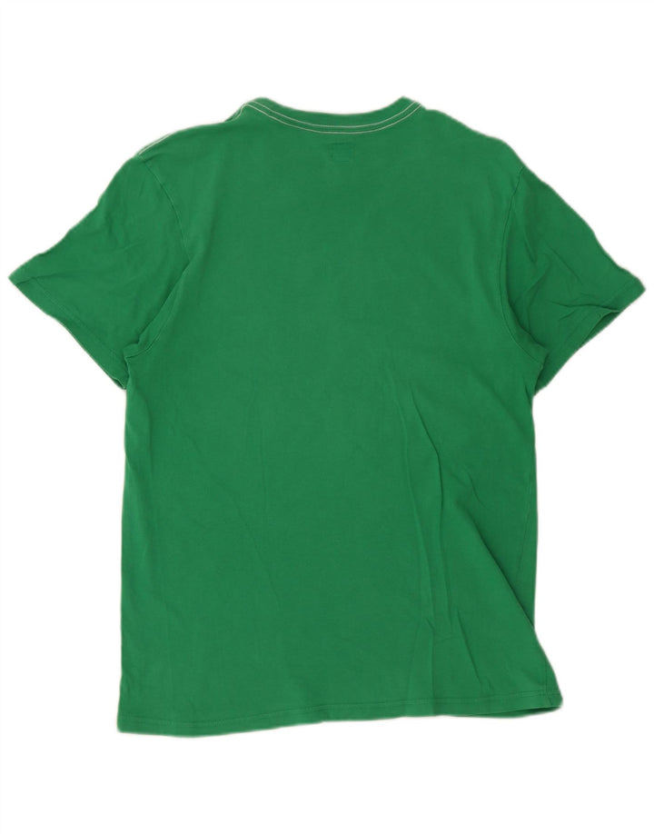 Maglietta grafica da uomo Adidas Top verde medio