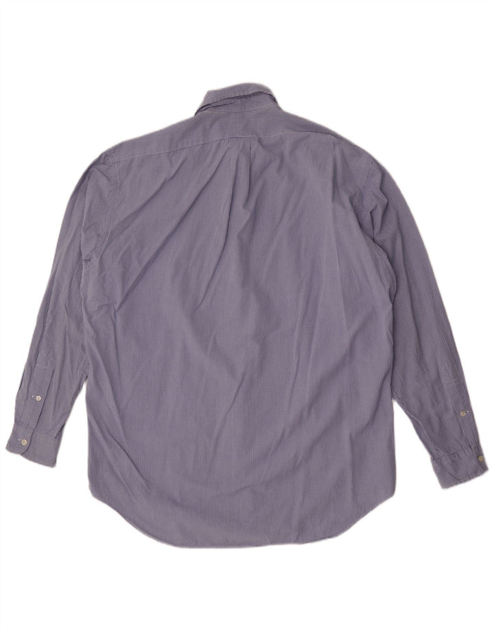 Ralph Lauren Camicia Blake da uomo in cotone a quadretti blu navy medio