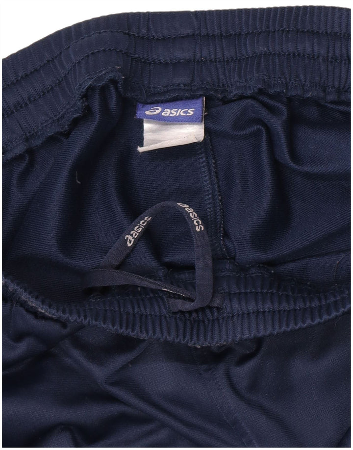 Pantaloni da tuta da ragazzo Asics 13-14 anni Large in poliestere blu navy